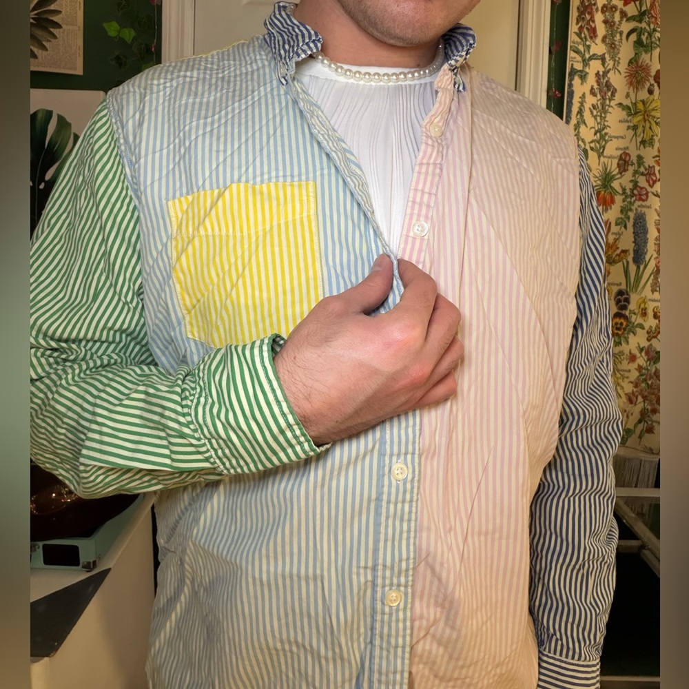 Multicolor Striped Jacket - Picture 4 of 5